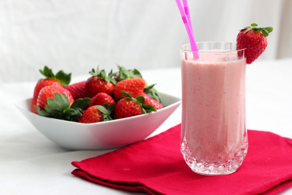 Çilekli Milkshake